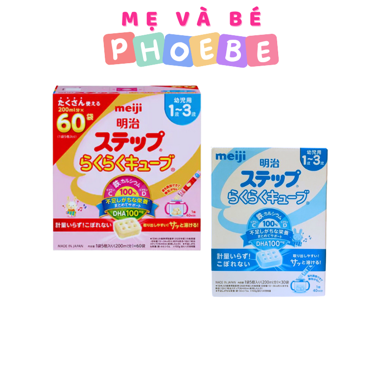 Sữa Meiji Thanh 1-3 Nội Địa Nhật Mẫu Mới