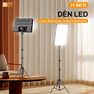  Đèn LED livestream 11 Inch,đèn chụp ảnh hỗ trợ sáng Bộ Đèn LED chụp ảnh Cho Nhiếp Ảnh Và Quay Video 
