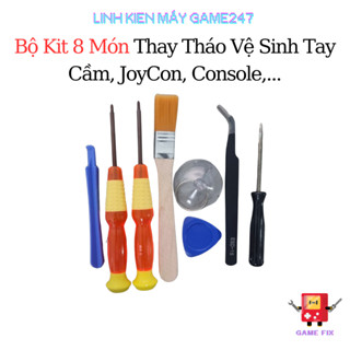 Bộ Kit 8 Món Thay Tháo Vệ Sinh Tay Cầm, JoyCon, Console,...