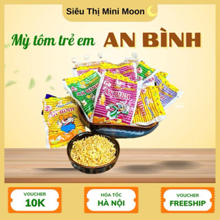 Sỉ Nguyên Thùng Mì Tôm Ăn Liền Trẻ Em An  Bình ~ Ăn Vặt Cổng Trường Giá Rẻ ( 200 gói 1 thùng )