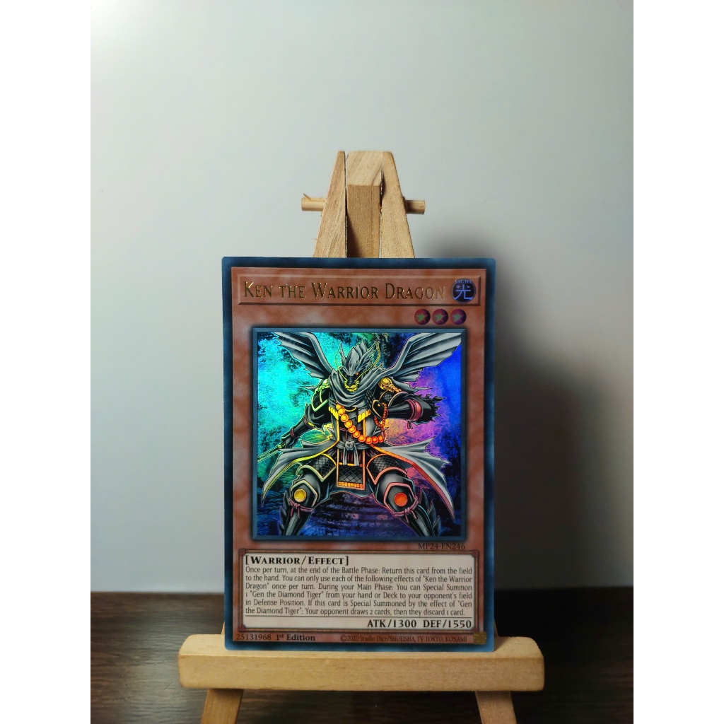 [ Đỗ Lạc Shop ] Thẻ Bài Yugioh Monster Ken the Warrior Dragon