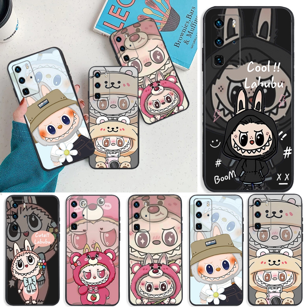 Ốp lưng Huawei P40 / P40 Pro / P40 lite labubu hot trend bảo vệ camera giá rẻ