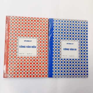 Sổ công văn đến - Công văn đi 160 trang MS - 6034