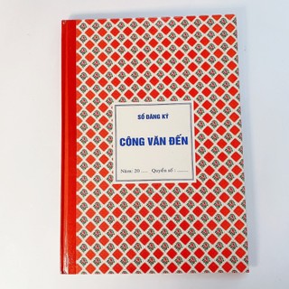 Sổ công văn đến - Công văn đi 160 trang MS - 6034