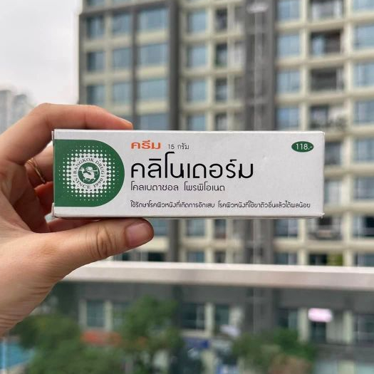 Kem Dưỡng Da Khô Vảy Nến Clinoderm Thái Lan