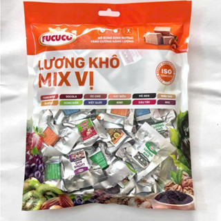 Lương khô FUCUCO mix 12 vị hạt và trái cây vị dễ ăn sô cô la, hạt điều, óc chó, dâu tây, việt quất..