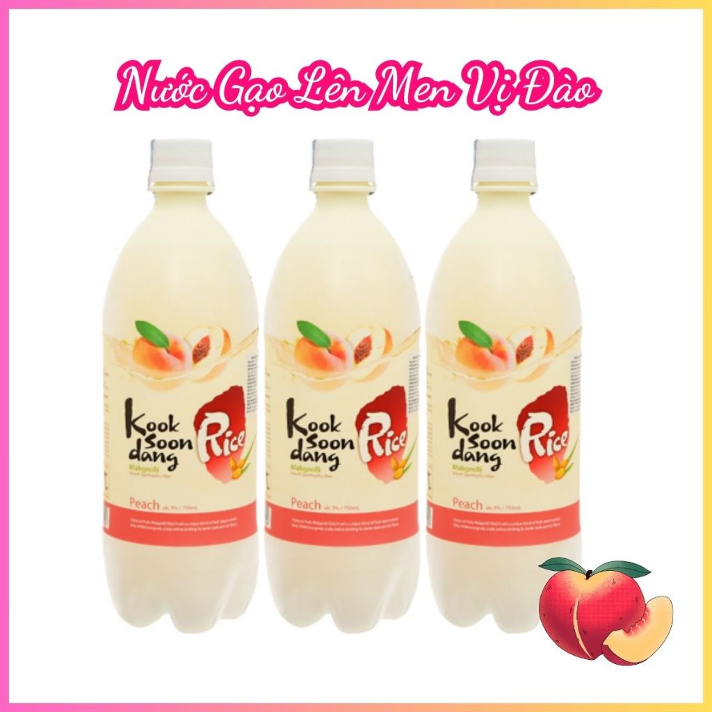 Nước Gạo Hàn Quốc Makgeolli  - Nước Gạo Lên Men Hàn Quốc Kook Soon Dang