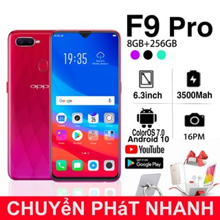 【Bảo hành một năm  Mới Điện thoại Oppo F9 PRO 8GB/256GBnguyên zin đẹp keng kèm Gửi toàn bộ hộp F9Pro