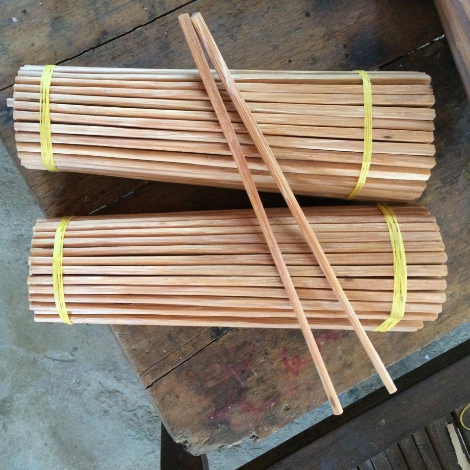 Combo 10 Đôi Đũa Cau Rừng Già Thủ Công | Đũa Ăn Tự Nhiên Không Hóa Chất, Ít Mốc, Bền Đẹp