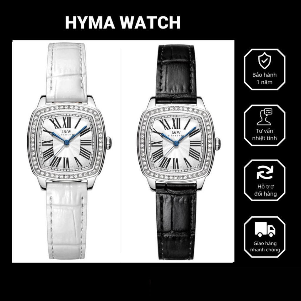 Đồng hồ Nữ cao cấp IW-637L kính sapphire Bảo hành 2 năm Hyma Watch