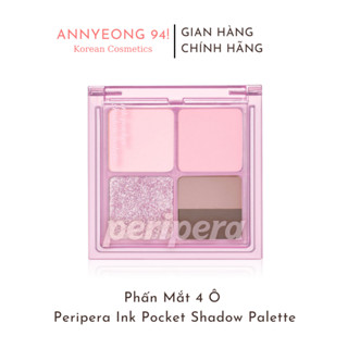 Phấn Mắt 4 Ô Peripera Ink Pocket Shadow Palette Đủ Màu