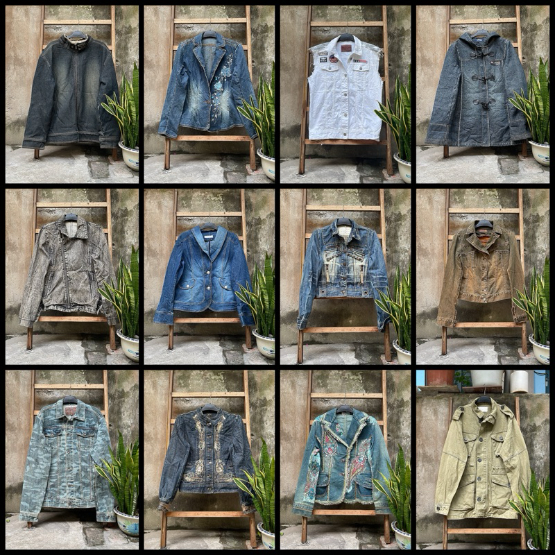 Áo khoác jeans, gile jeans (xem kỹ số đo) 22/10