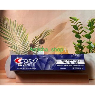 Kem đánh răng Crest 3D White Advanced Whitening (147g) của Mỹ