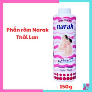 Phấn thơm Narak Thái Lan  25g 150g Phấn rôm sẩy cho bé giúp hút ẩm và dầu thừa cho làn da tươi mát