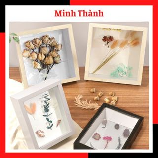 Khung Ảnh 3D Khung Tranh Sâu Lòng 5cm Decor Hoa Khô, Trưng Bày Bộ Sưu Tập, Tiêu Bản, Trang Trí Phụ Kiện