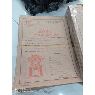 Hồ sơ hoc sinh sinh viên (10 bộ )