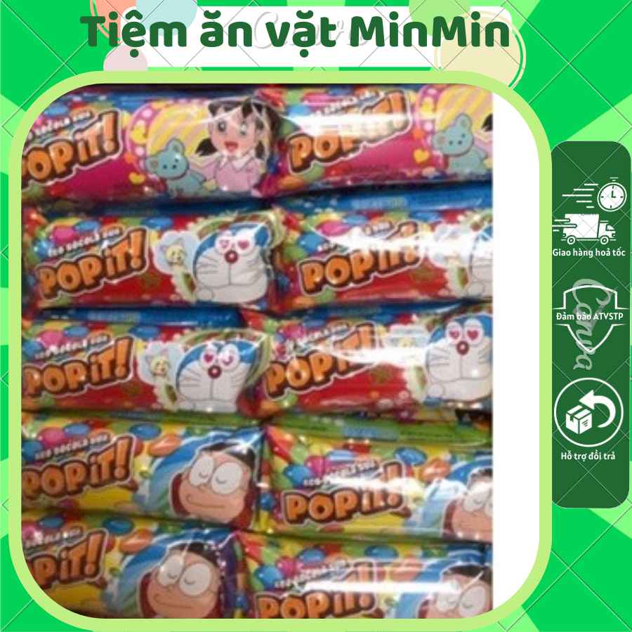Kẹo socola sữa Popit (gói 12gr)