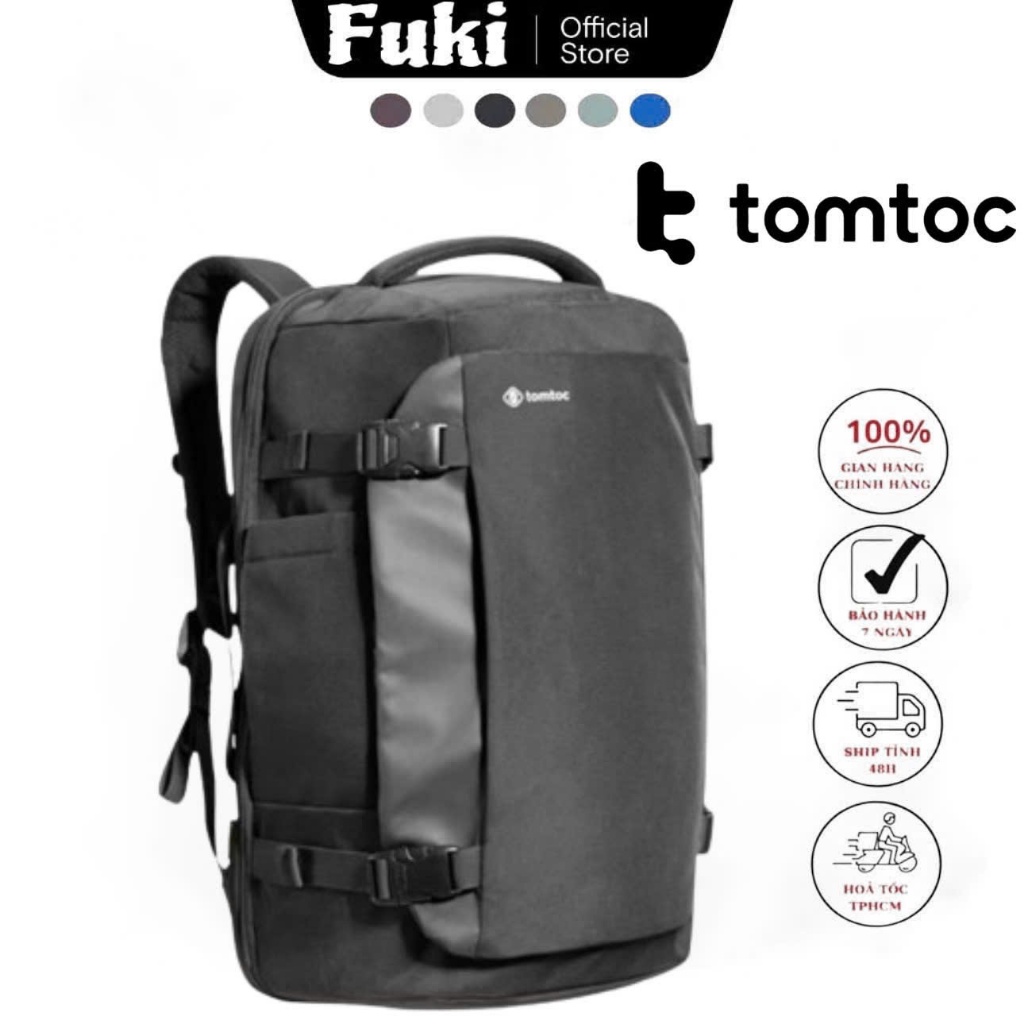 Balo Tomtoc A82-F01D Travel Backpack 40L