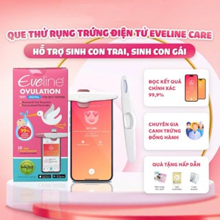  Eveline Care Que Thử Rụng Trứng Điện Tử - Đồng Hành Canh 24 7 - Hiện Đại Chính Xác Thuận Tiện 