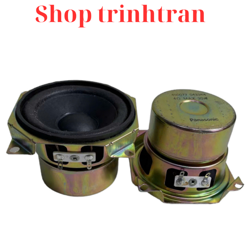 Loa toàn dải Panasonic 3inch 4Ohm. 30W từ neo công suất lớn, chất lượng cao. Giá 1 cái.