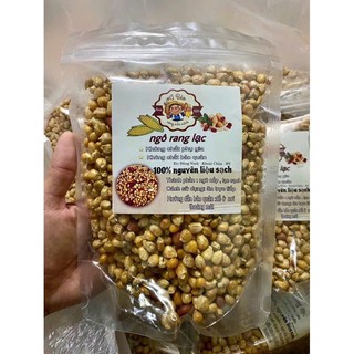 Ngô rang lạc nguyên liệu sạch gói 400g