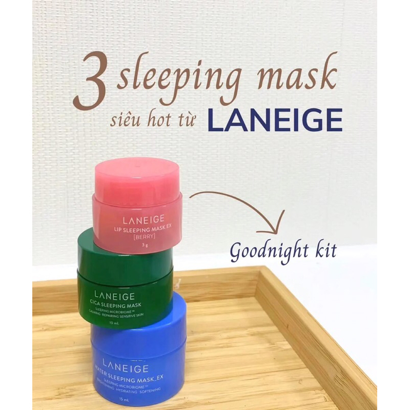 Mặt nạ ngủ Laneige mini 10ml 15ml mẫu mới