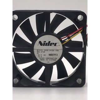 Quạt tản nhiệt Nidec 24v 6cm (60x60x15mm) chính hãng mới