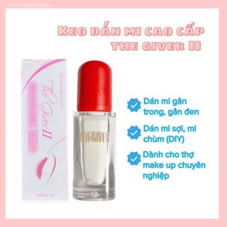 [HÀNG CÓ SẴN]  Keo dán mi giả, keo dán mi cao cấp THE GIVER II 5ml (chai lớn) dành cho thợ make up chuyên nghiệp