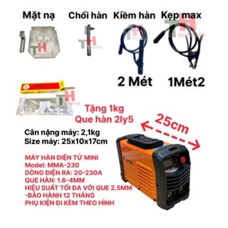 Máy hàn điện tử 200 mini jasic, Máy hàn gia đình nhỏ que 2.5,2.6