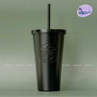[Limited] STARBUCKS BÌNH GIỮ NHIỆT CLASSIC ALL BLACK 473ML