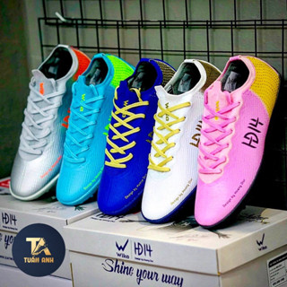 ( Đặt Tăng 1 size) Wika HD14 giày bóng đá Hoàng Đức wika Hd 14 elite