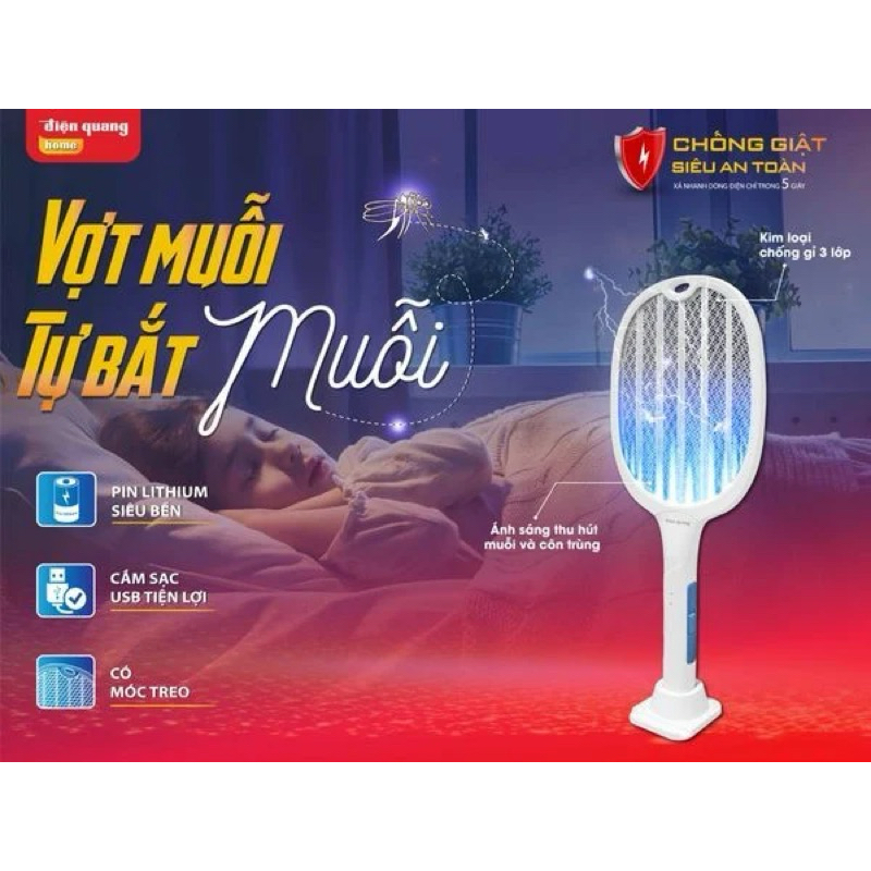Vợt muỗi Điện Quang - Hàng CTy