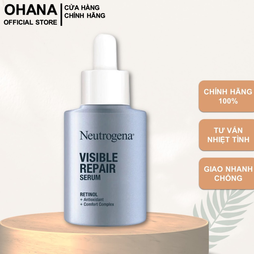 Serum Retinol Chống Lão Hóa Giảm Nhăn Neutrogena Visible Repair Serum (30ml)