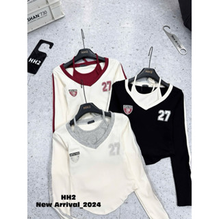 Áo cổ yếm hót số 27 Hằng du mục chuẩn hàng QC ( áo co mut ngực)