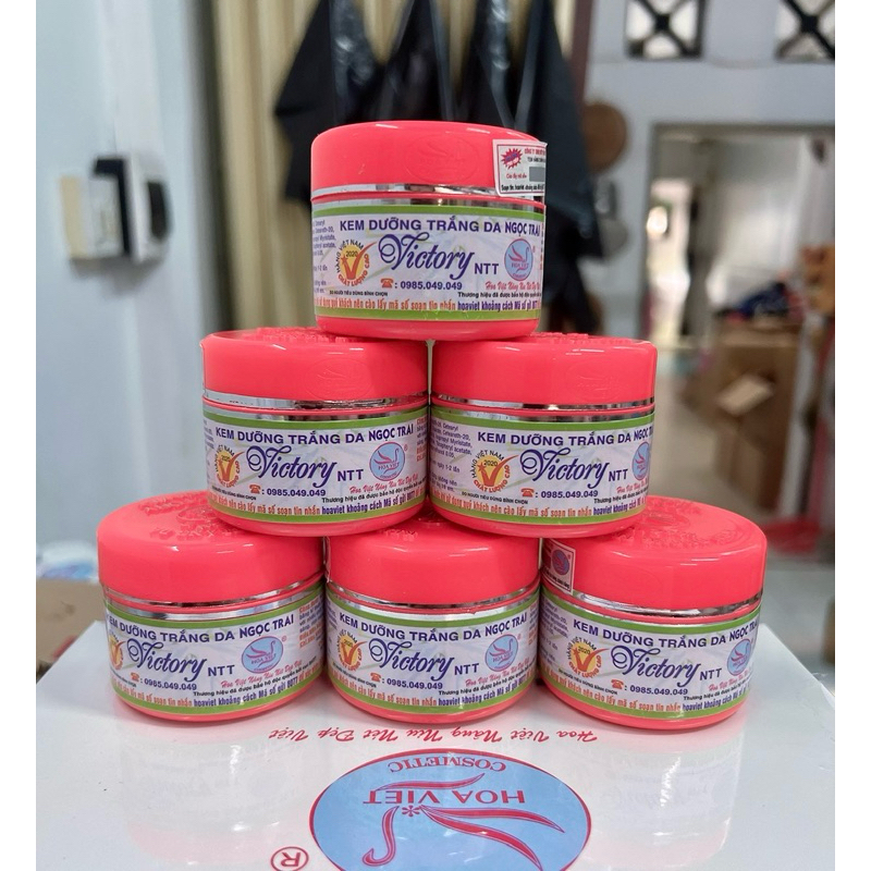 KEM HOA VIỆT DƯỠNG TRẮNG NGỌC TRAI VICTORY