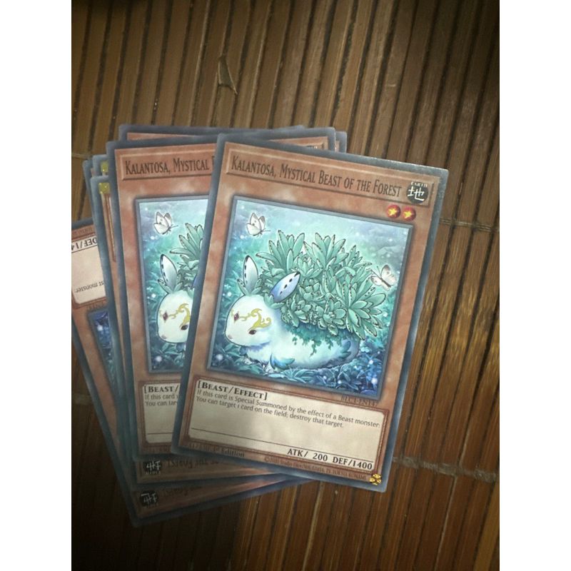 Bài yugioh: kalantosa, mystical beast of the forest