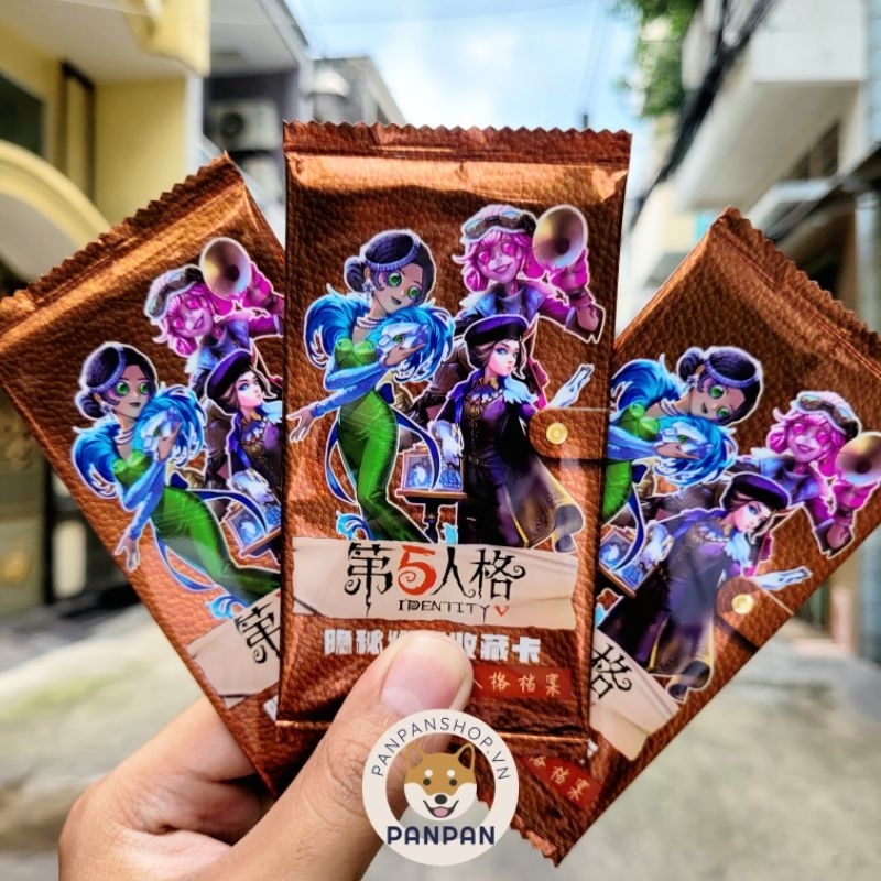 Pack Gaccha nhân phẩm Identity V Emily, Tracy, Emma, Naib, Fiona, Aesop, Eli, Vera, Edgar, Wu Chang,