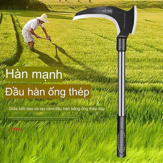 💥RẺ VÔ ĐỊCH💥 Rìu - Liềm 2 Lưỡi Phát Cỏ. Chặt Cành. Bổ Củi Đa Năng Bằng Thép Không Rỉ. Liềm Rìu Có Cán Sắt Rất Chắc Chắn