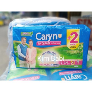 Tã quần người già Caryn M16/L14 /XL12 miếng