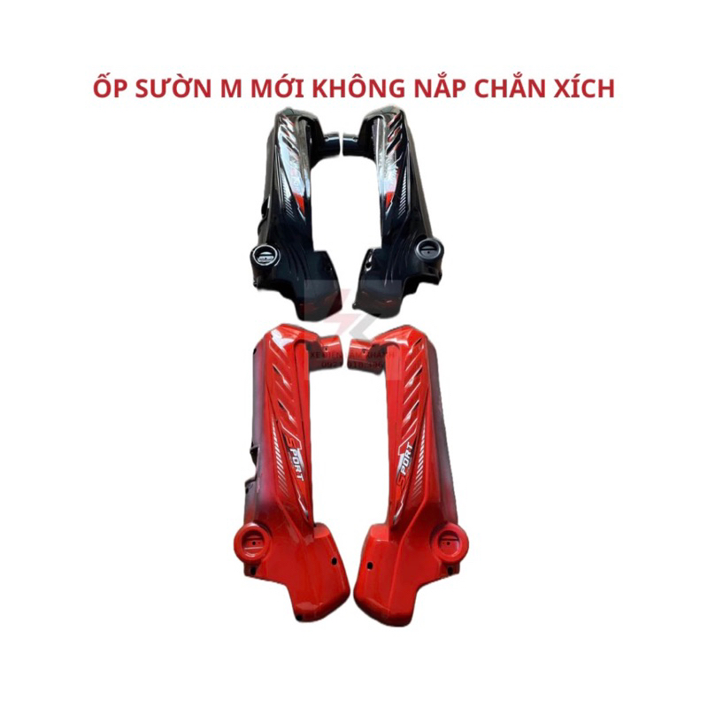 Quây bình hai bên xe điện 133M mới, ốp sườn xe điện 133M mới - 4 bình nhỏ