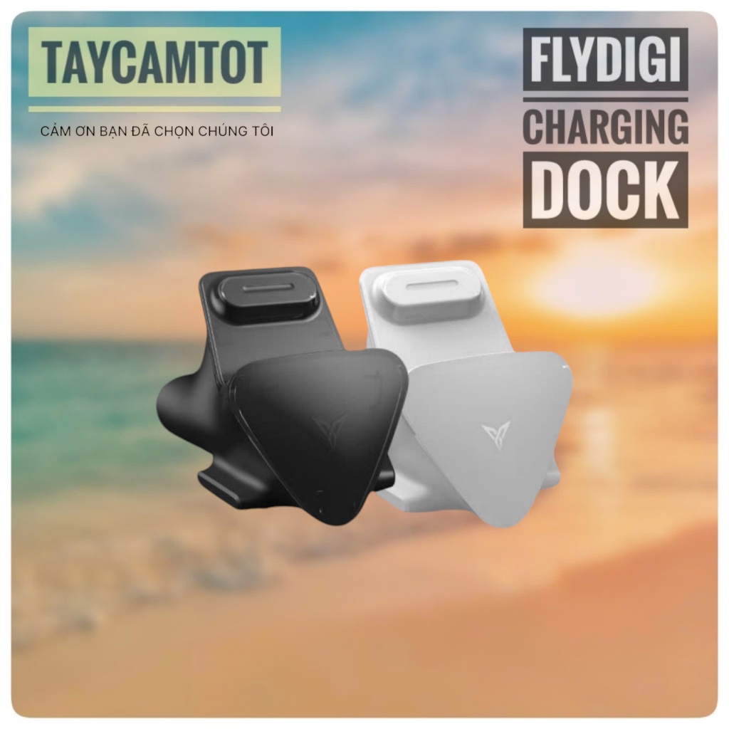 Dock sạc tay cầm Flydigi - Dành cho tay cầm Apex 4 - Apex 3 - Vader 4 Pro - Vader 3 Pro