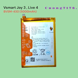 Pin Vsmart Joy 3 / Live 4 (BVSM-430) Tháo Máy Đã Qua Sử Dụng Hoạt Động Tốt