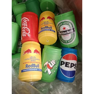 1 Lon Bia/Pepsi/Cocacola/Sting/bò húc/7up 4.5cm x 4.5cm x 8.5cm- Đồ chơi nấu ăn cân kí dành cho bé iu