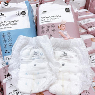 [TÁCH BỊCH] 1Miếng dùng thử bỉm Applecrumby Slim + Overnight dán/quần NB1/S1/M1/L1/XL1/XXL1