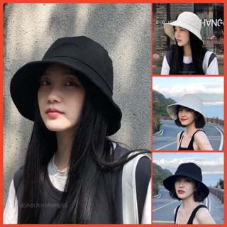 Mũ bucket  tai bèo vành tròn nam nữ nón cụp trơn nhiều màu sắc ulzzang form unisex