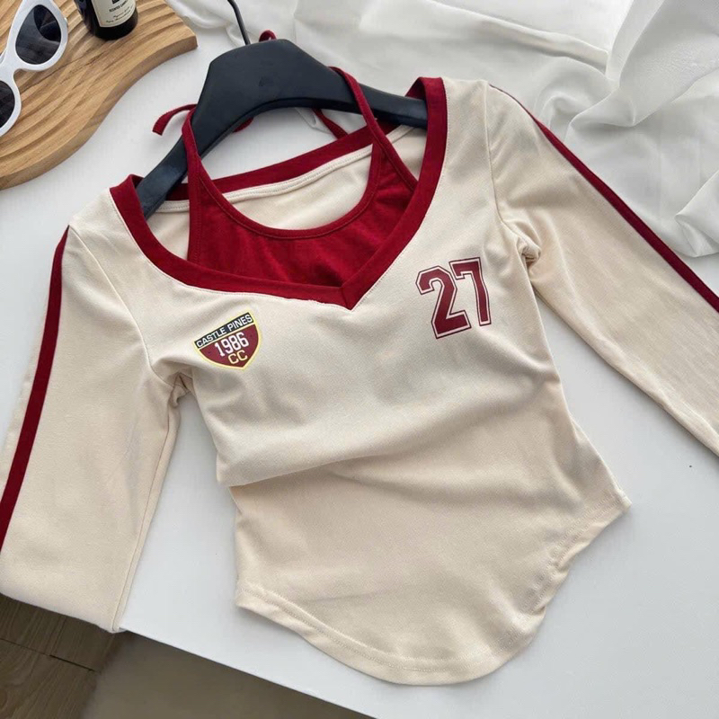 Áo Thun Nữ , Set Áo Tăm Bozip HDM Có Đệm