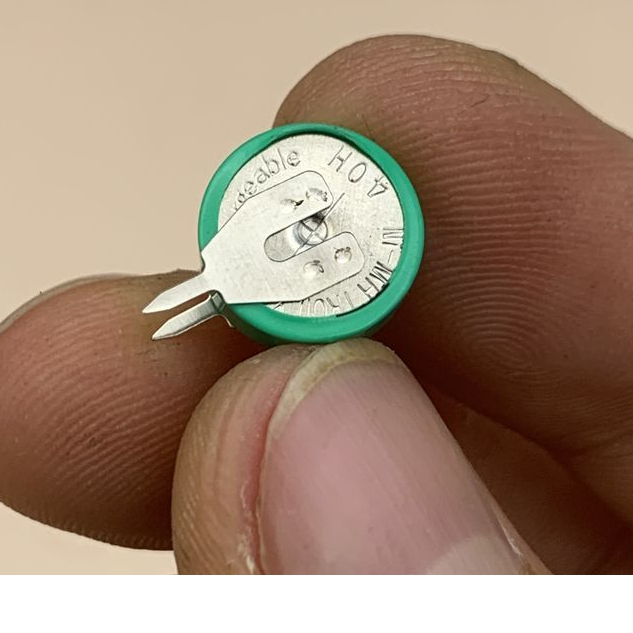 Pin sạc cúc áo hàn chân NI-MH 1.2V 40mAh 4mA 14h