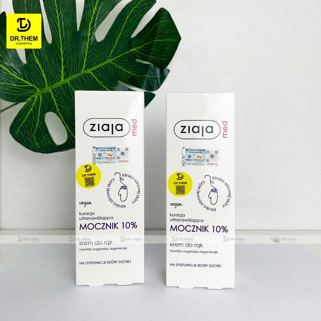 Kem Dưỡng Ziaja Med Mềm Da 10% Ure Cream 100ml- Dr Thêm