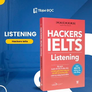 Sách - Hackers IELTS - Combo 4 Cuốn ( Listening + Reading + Speaking + Writing)