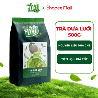 Bột trà dưa lưới Wil 500g nguyên liệu pha chế đồ uống tiện lợi trà trái cây tươi hòa tan